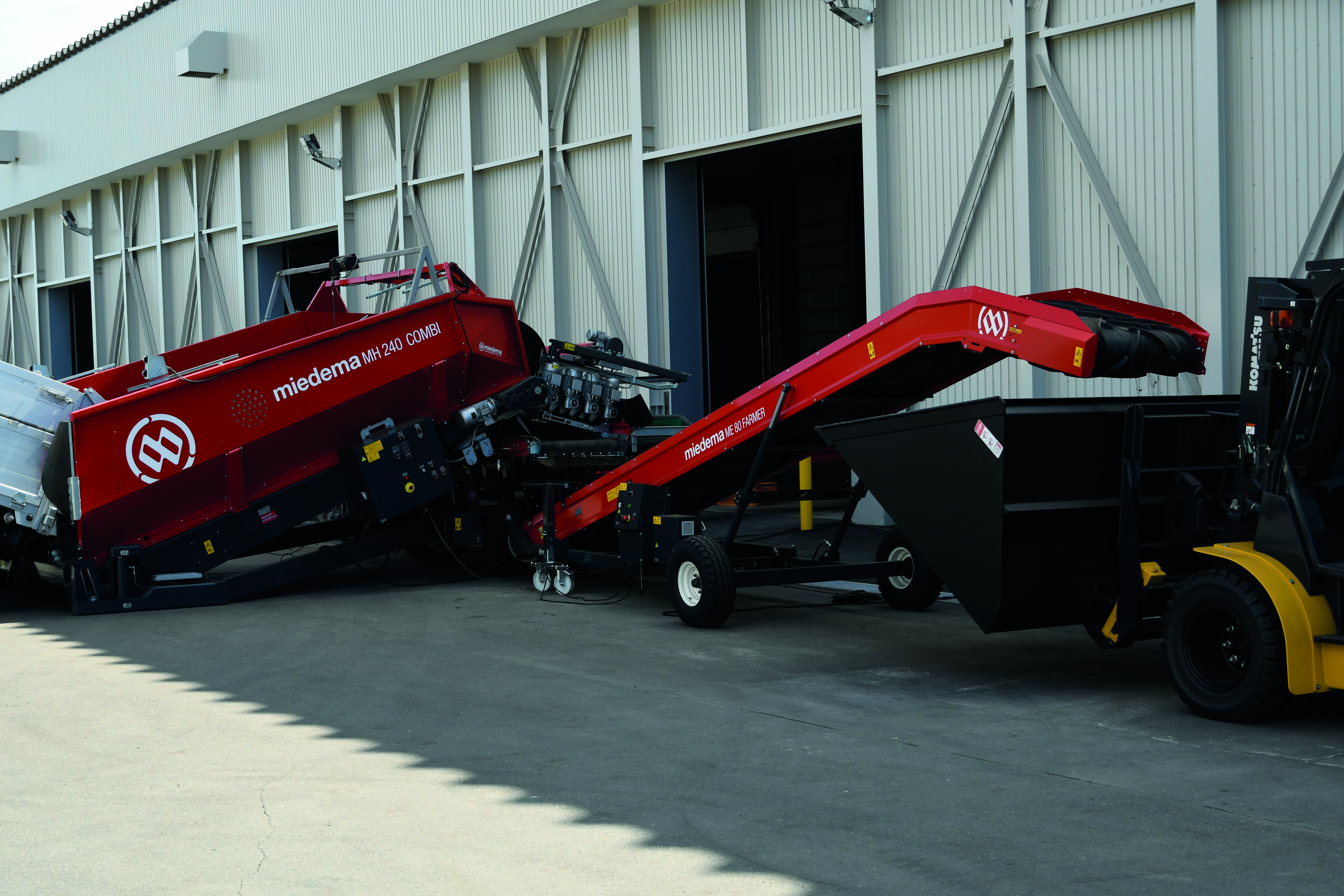 Przenośnik elewator Miedema