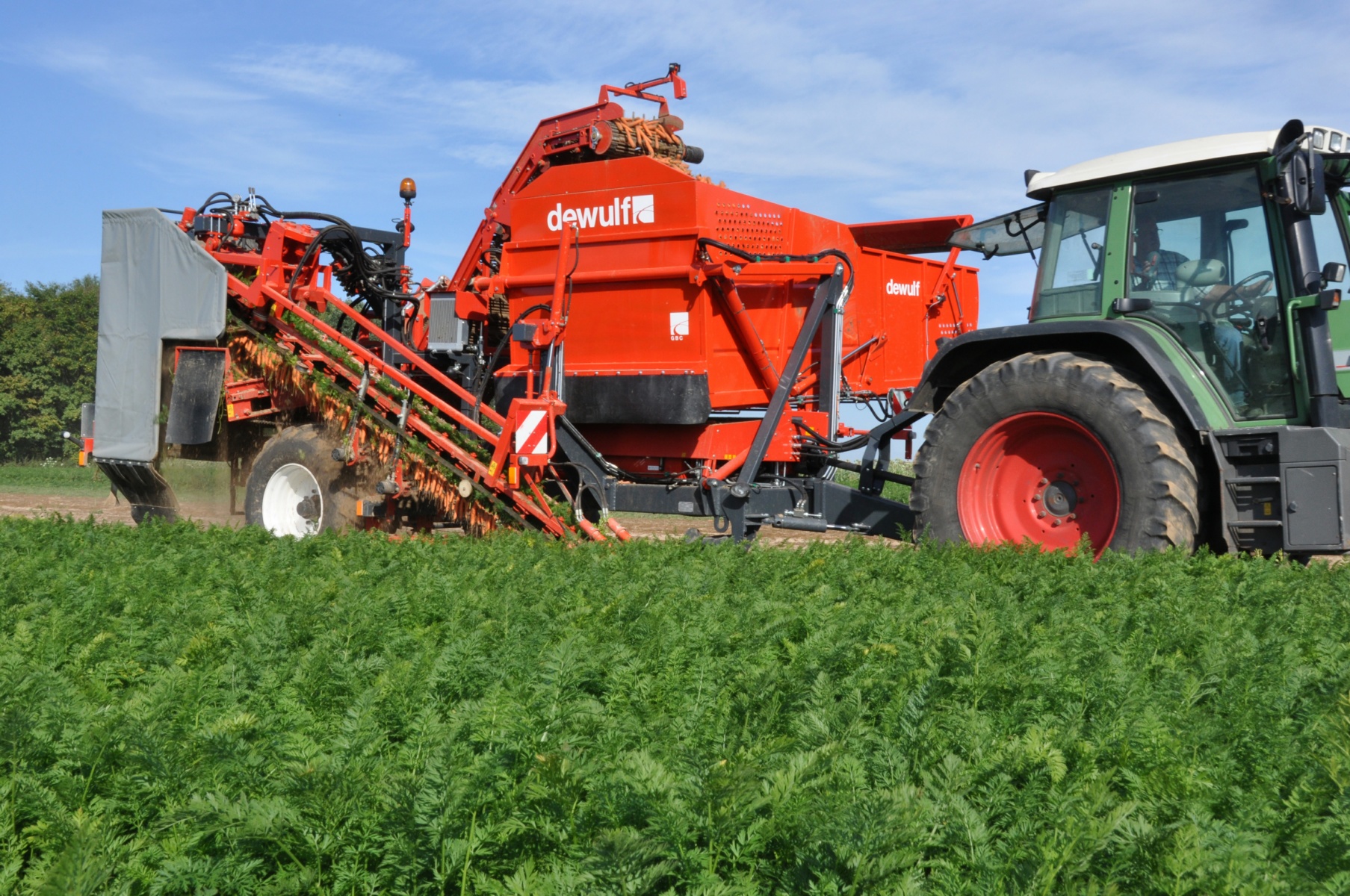 Kombajny unoszące za nać