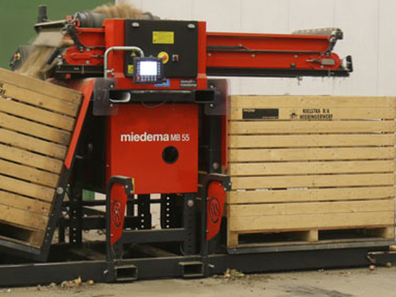 Box filler with a capacity of 45-65 boxes per hour