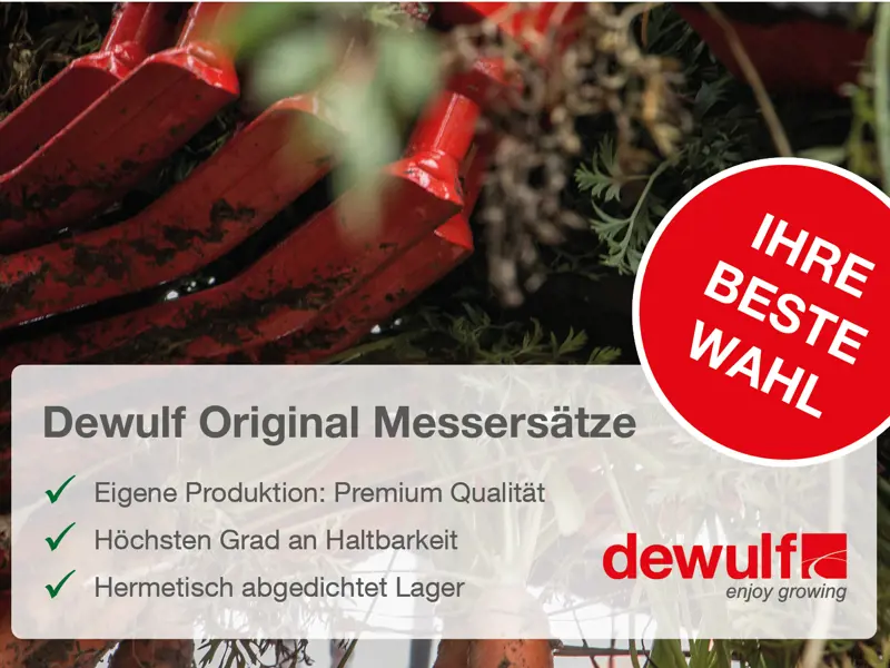 Werbeaktion Dewulf Original Messersätze 2019