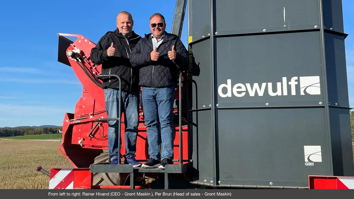 Dewulf appoints Grønt Maskin as new full-line dealer for Norway