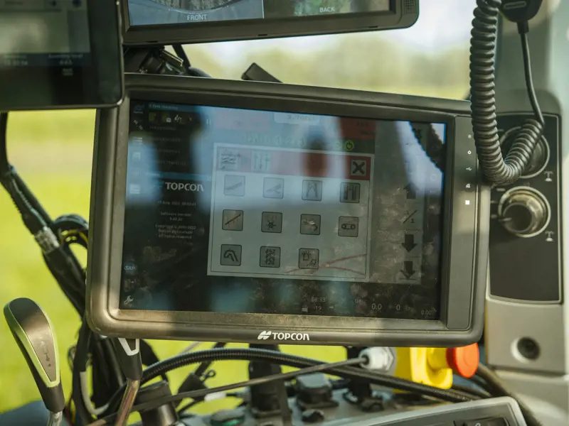 Topcon ISOBUS screen